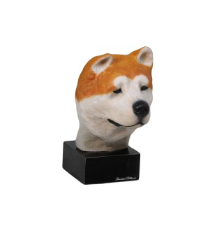 Akita ręcznie pomalowana statuetka Art-Dog